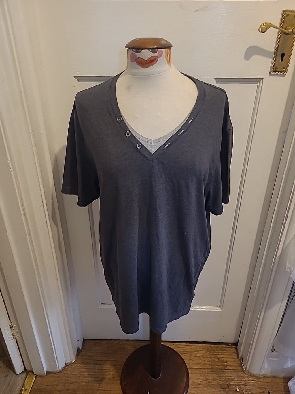 Mens Next Size XL Dark Grey Short Sleeved Tshirt