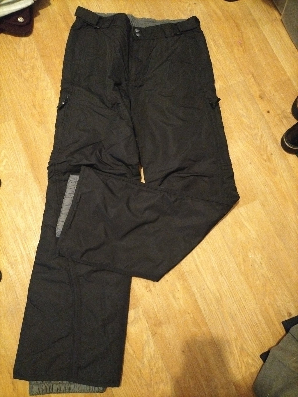 Ladies Surfanic Size Large Black Elasticated Snow Trousers