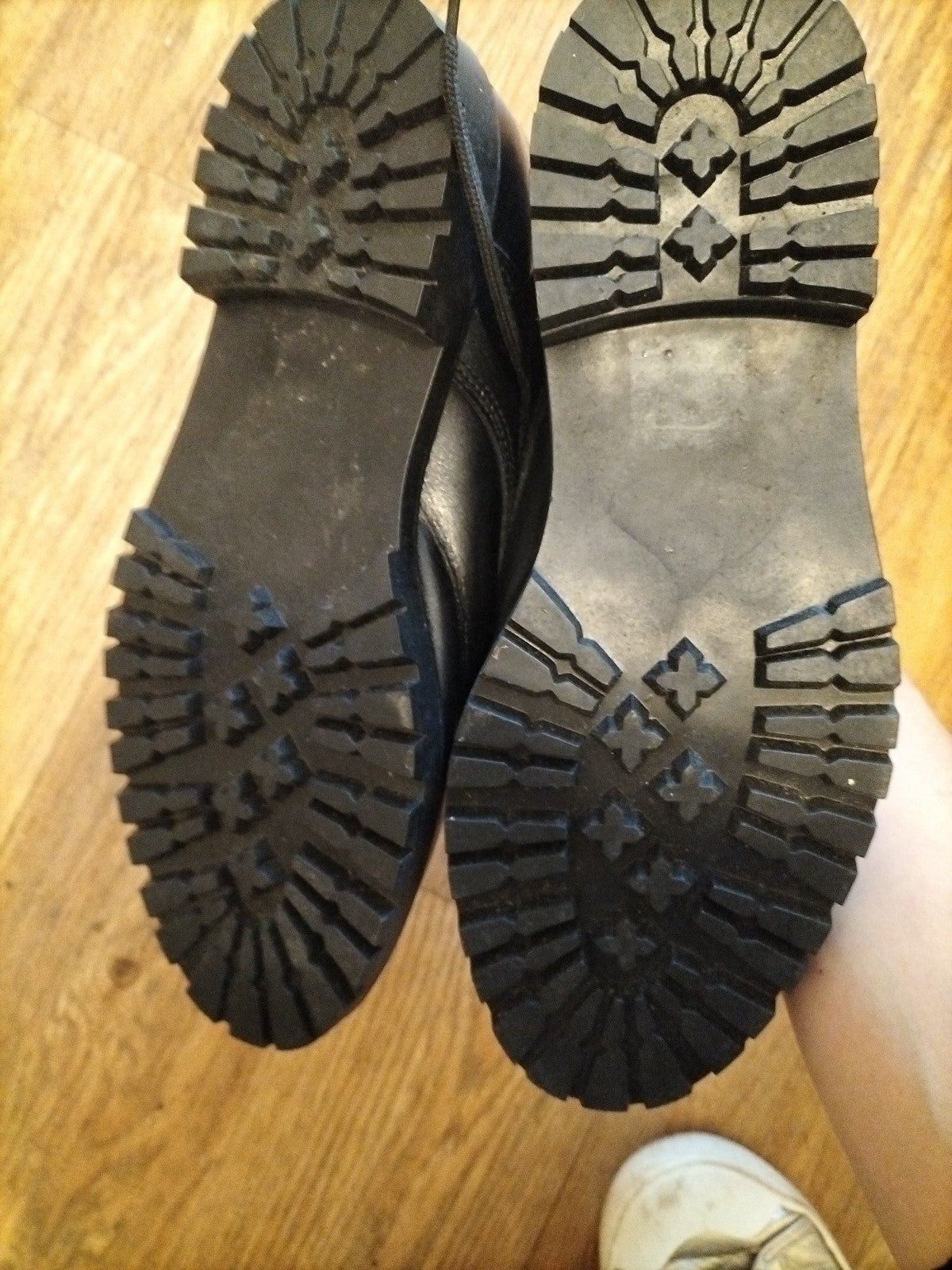 Mens The Shoe Tailor Size Uk 7 Black Shoes