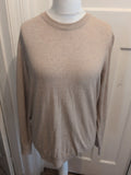 New Look Large Pale Beige Long Sleeve Pullover Jumper