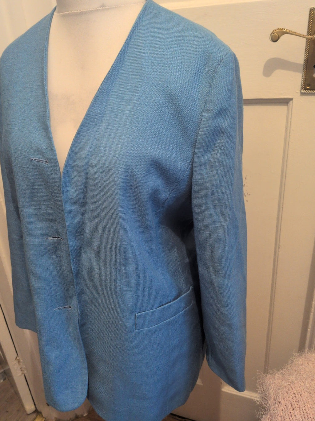 The Edinburgh Collection XL Blue Lined Blazer