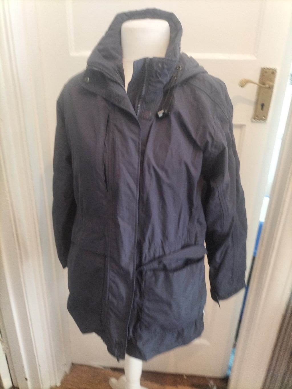 Regatta 12 Navy Mesh Lined Full Zip Coat
