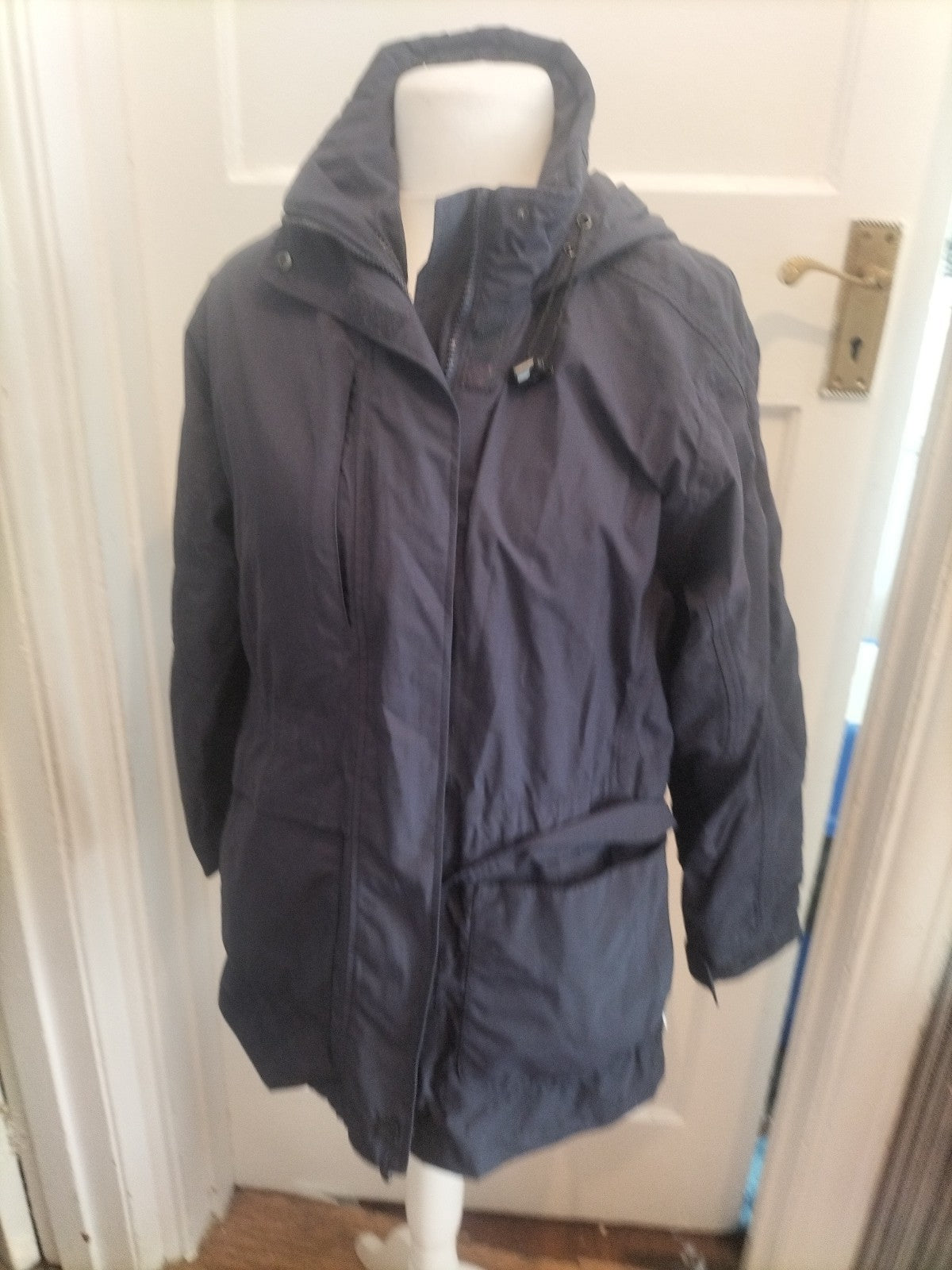 Regatta 12 Navy Mesh Lined Full Zip Coat
