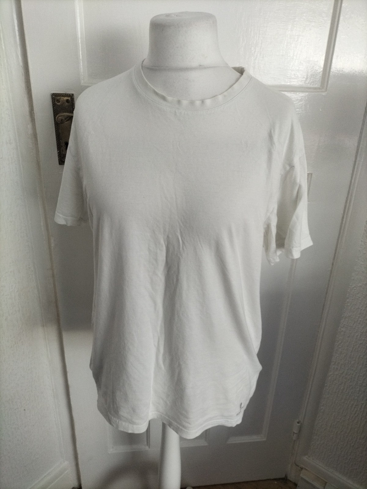 Mens Domyos Size XL White Short Sleeved Tshirt
