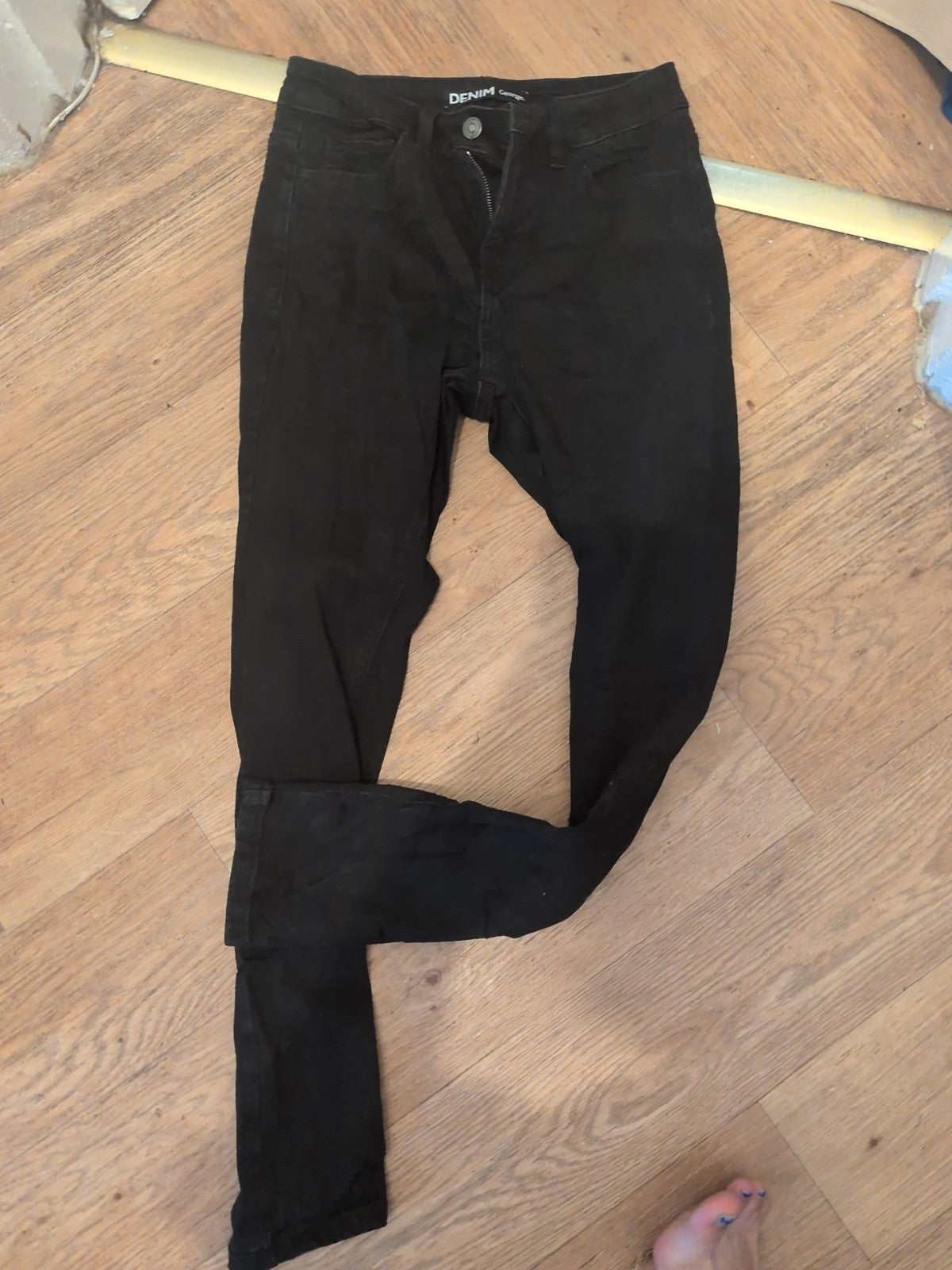 George 8 Black Denim Jeans