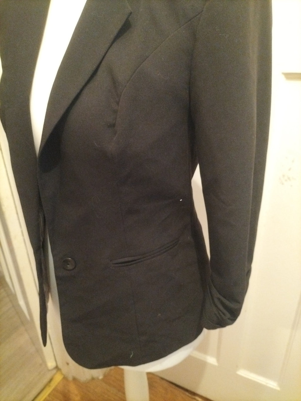 Primark 12 Black Padded Blazer