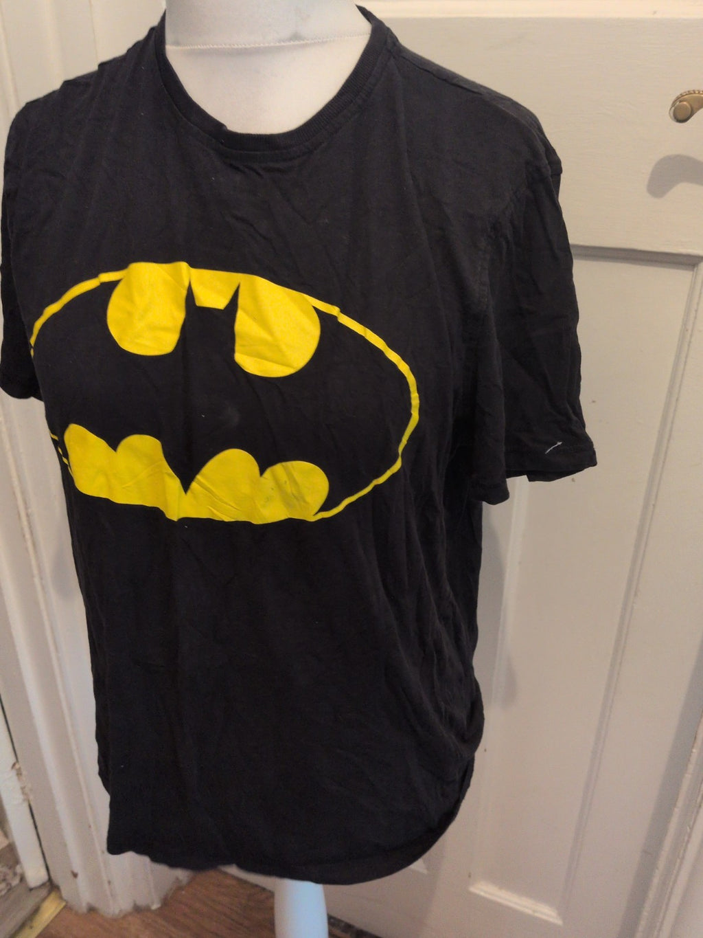 George Large Black Batman Short Sleeve Pyjama Top