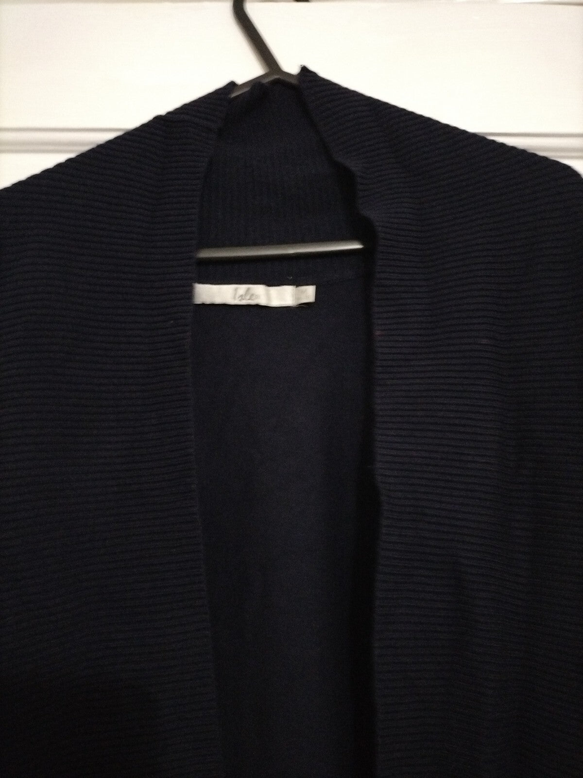 Ladies Isle M navy Blouse