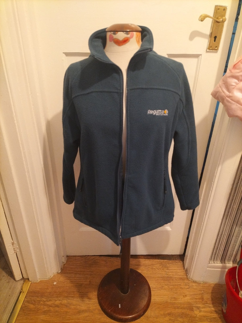 Mens Regatta Size XL Navy Warm Zip Through Jumper