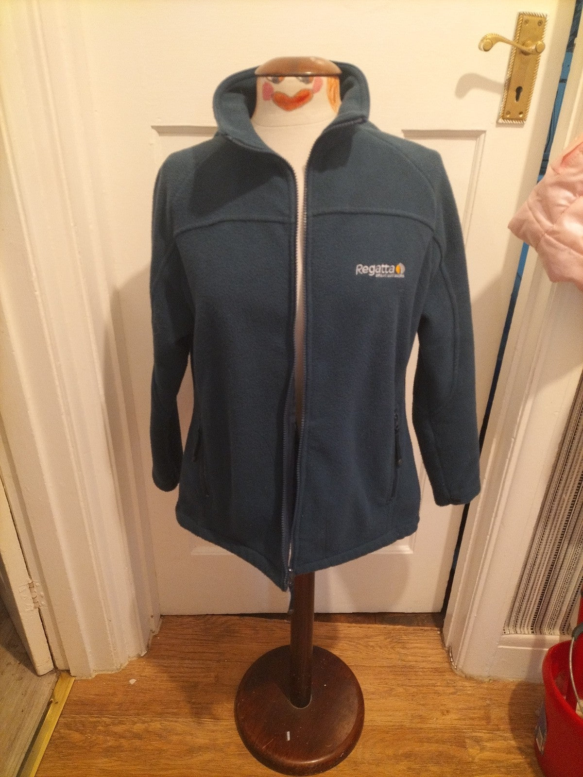 Mens Regatta Size XL Navy Warm Zip Through Jumper