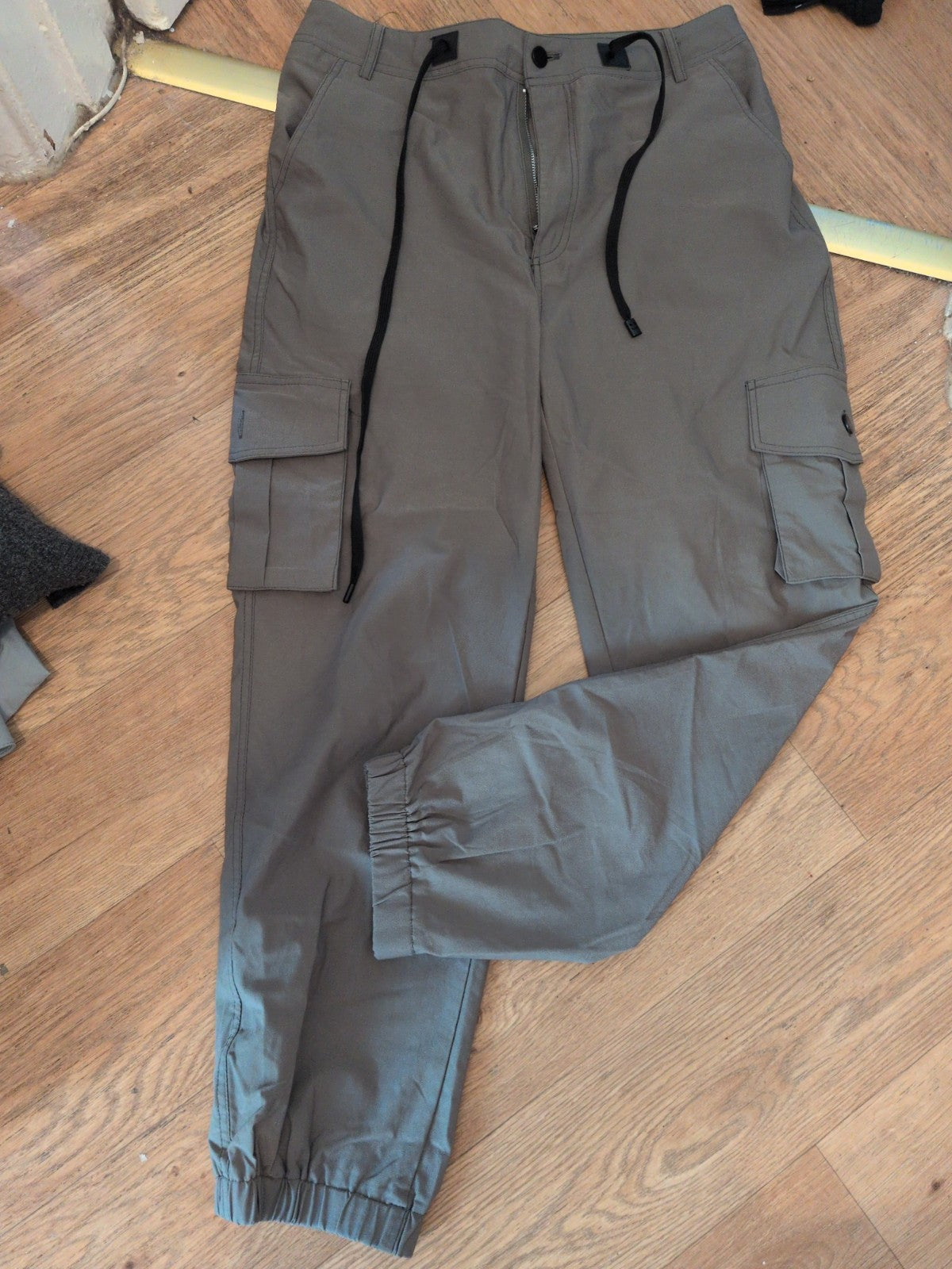 Large Khaki Cargo Trousers
