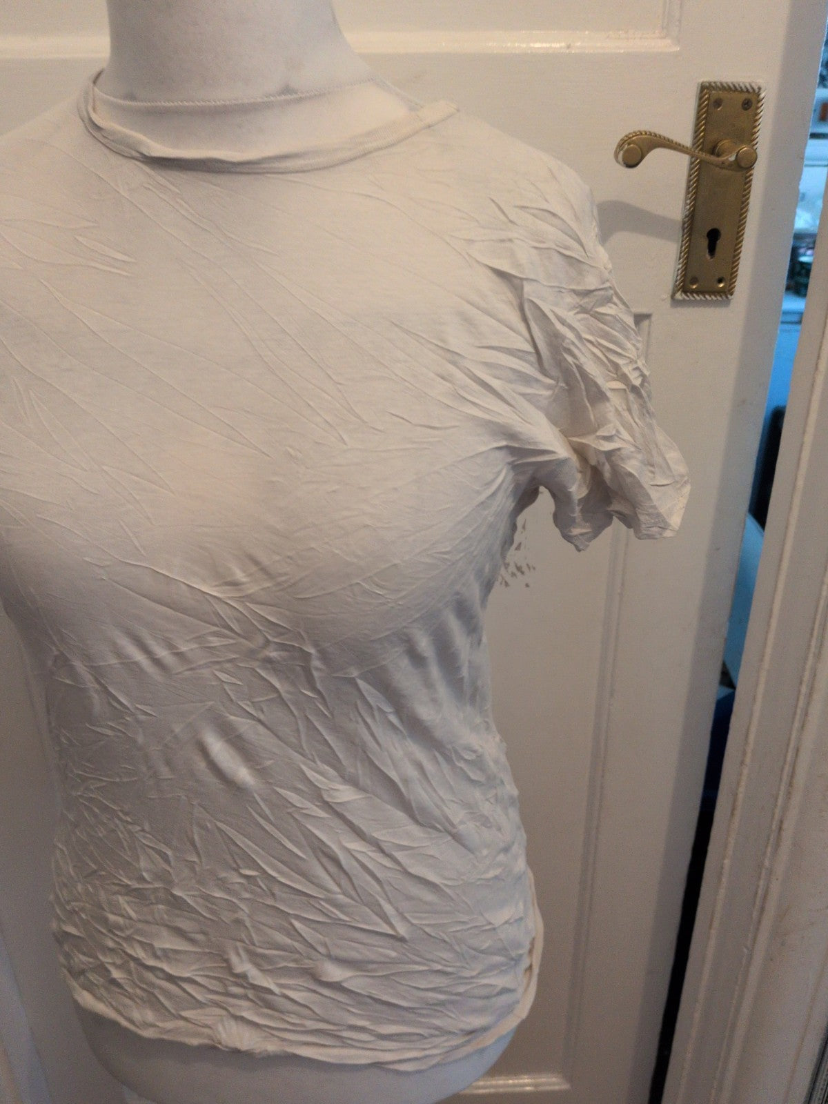 Primark XS Ivory T-shirt Short Sleeve