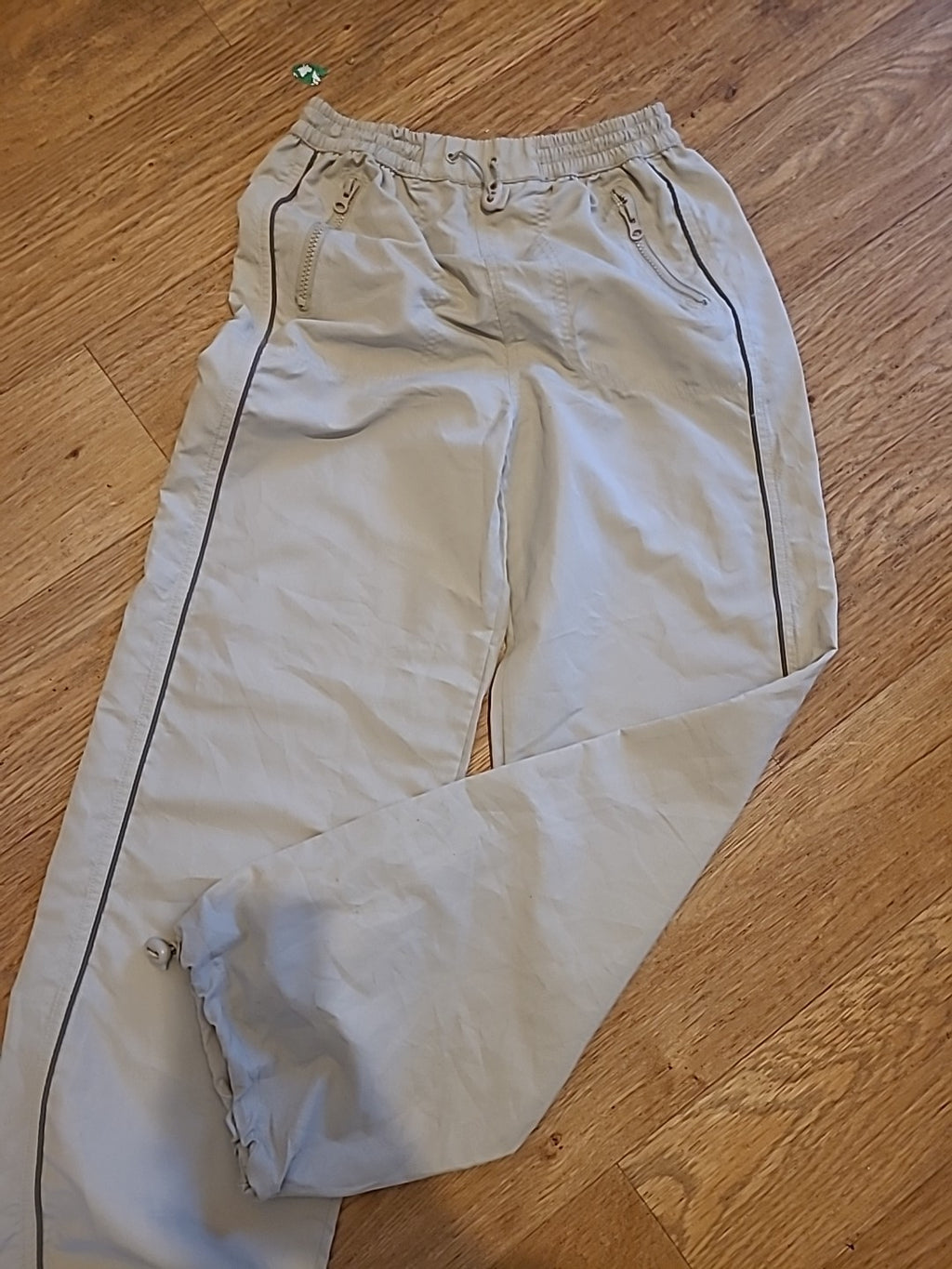 Boys Kickflip Age 13 Years Light Khaki Trousers