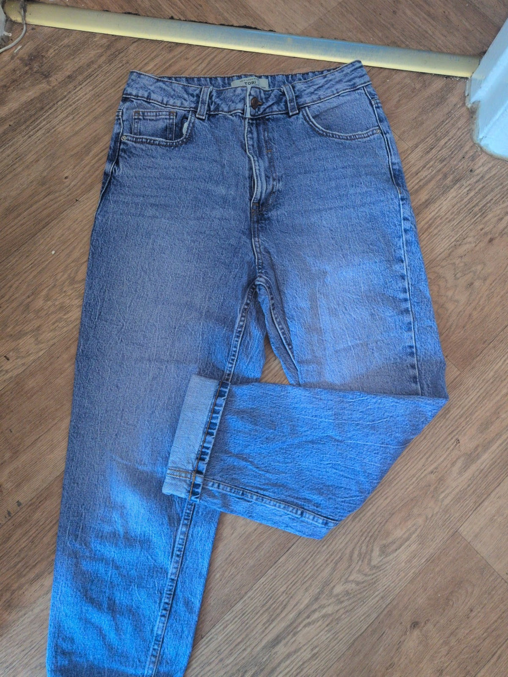 Ladies New Look Kind Size 12 Slim Fit Comfort Stretch Mom Ankle Grazer Jeans...
