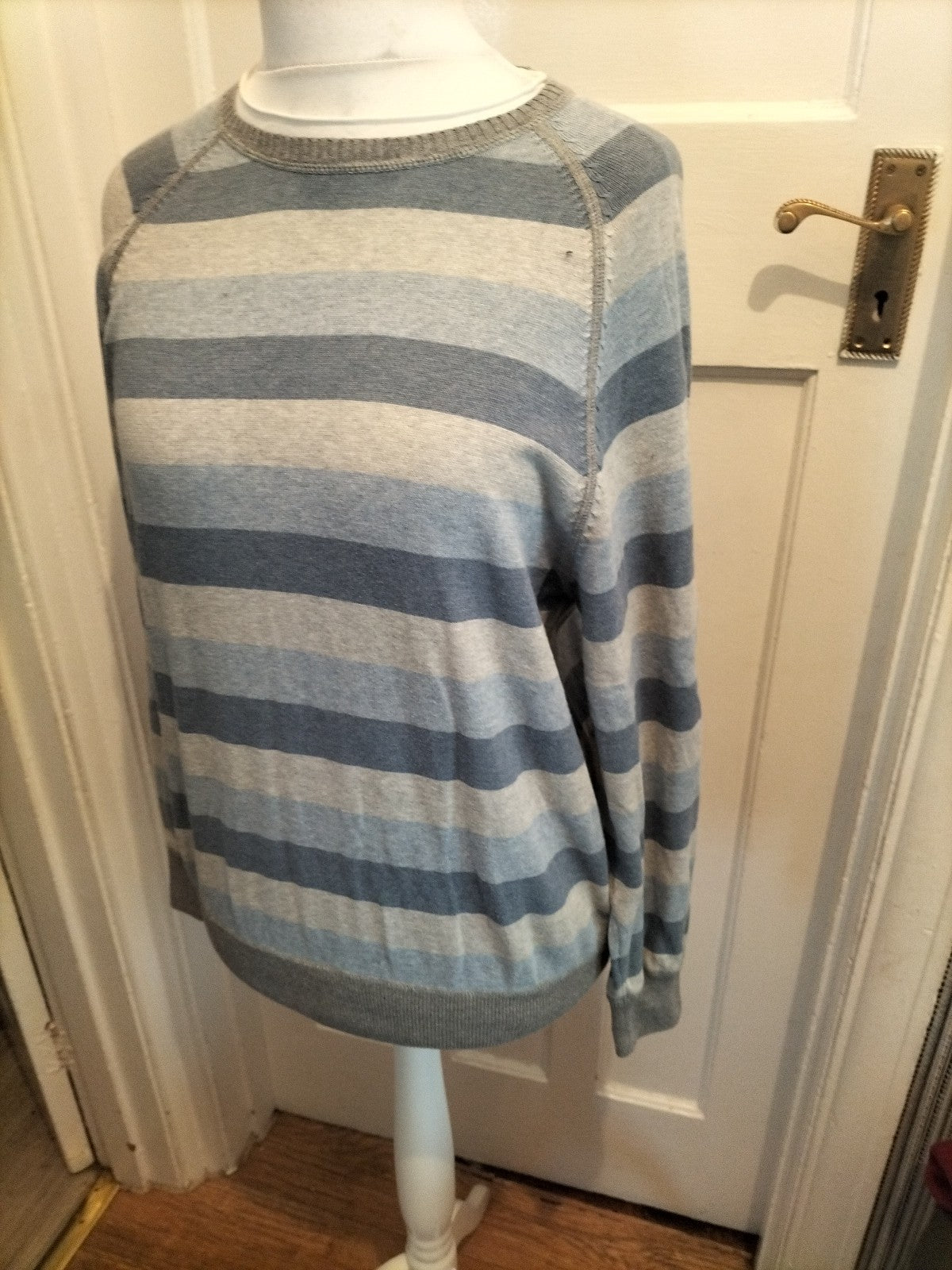 Mens Next Size Medium Blue Toned Pullover Jumper