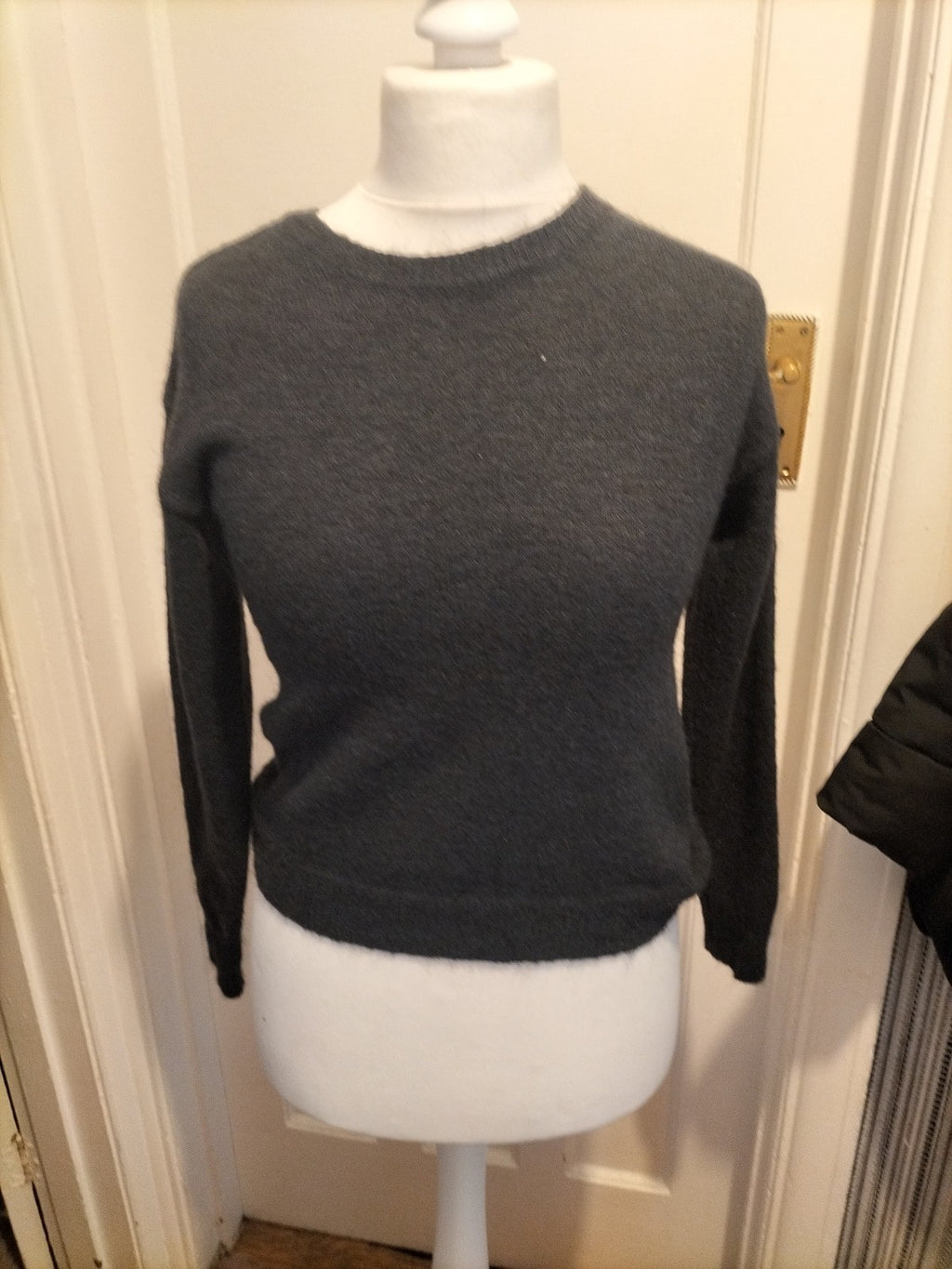 Ladies Size XS Grey Pullover Jumper