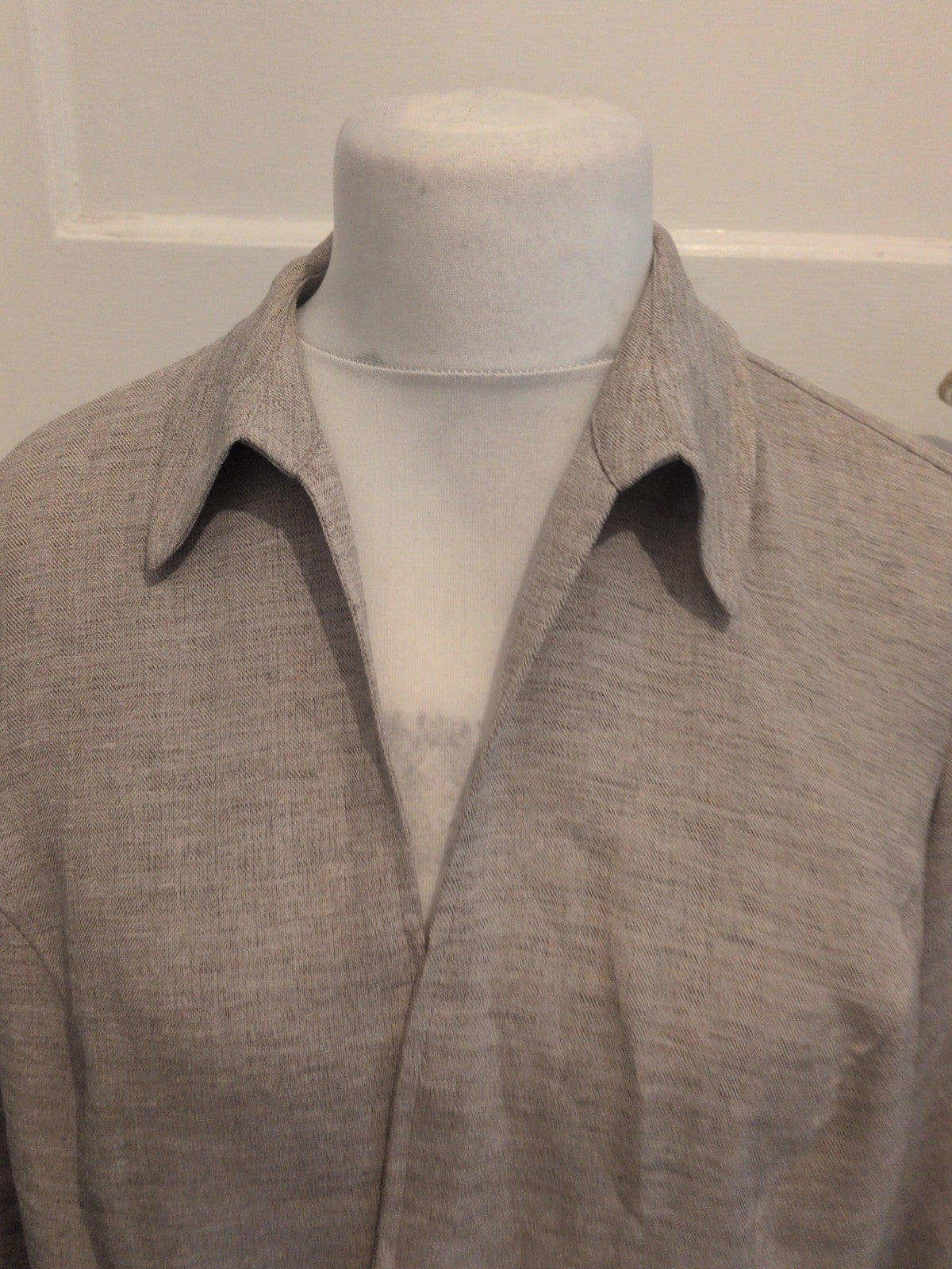 Eastex 18 Natural Full Zip Blazer