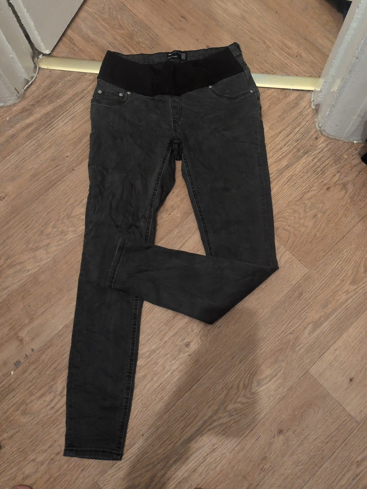 ASOS Maternity 10 Grey Skinny Jeans