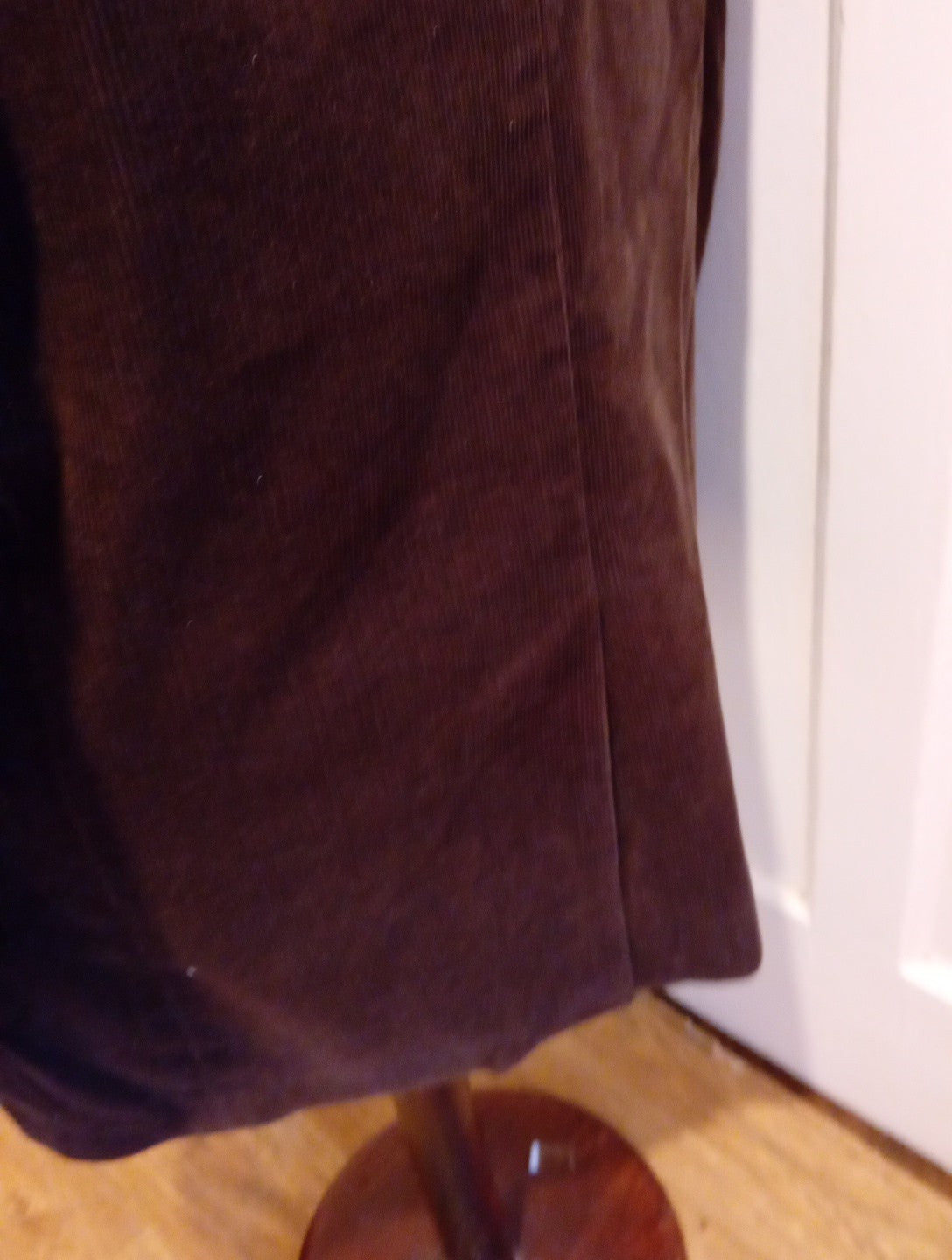 Mens Primark Size 38 Short Brown Ribbed Coderoy Style Blazer