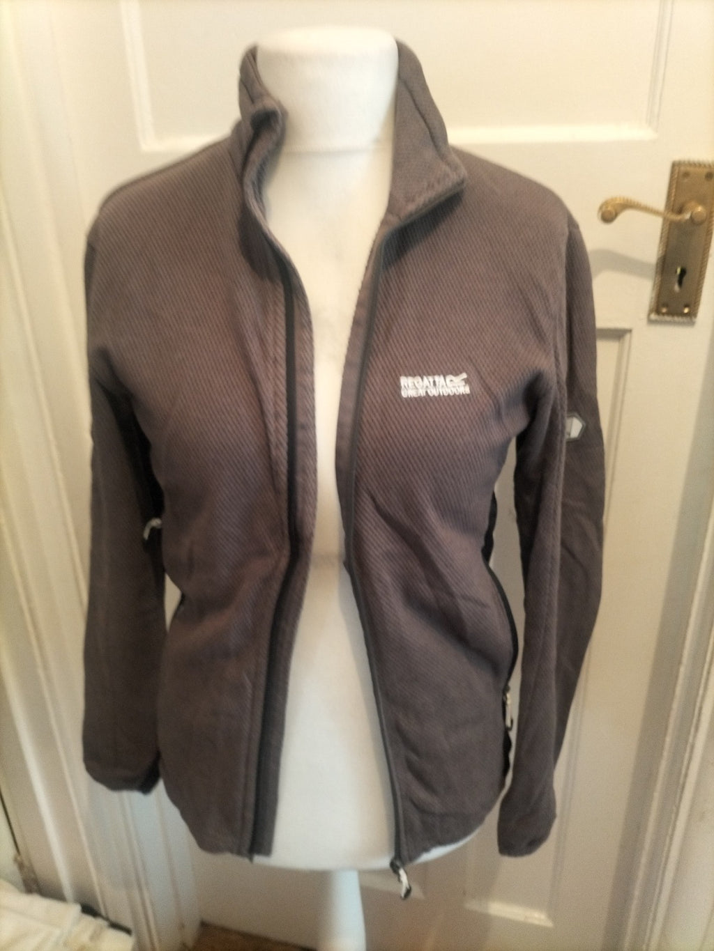 Ladies Regatta Size Small Grey Full Zip Jumper