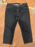 Ladies M&S Size 18R Cropped Slim Denim Jeans