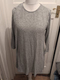 TU 16 Grey Flecked Long Sleeve Blouse
