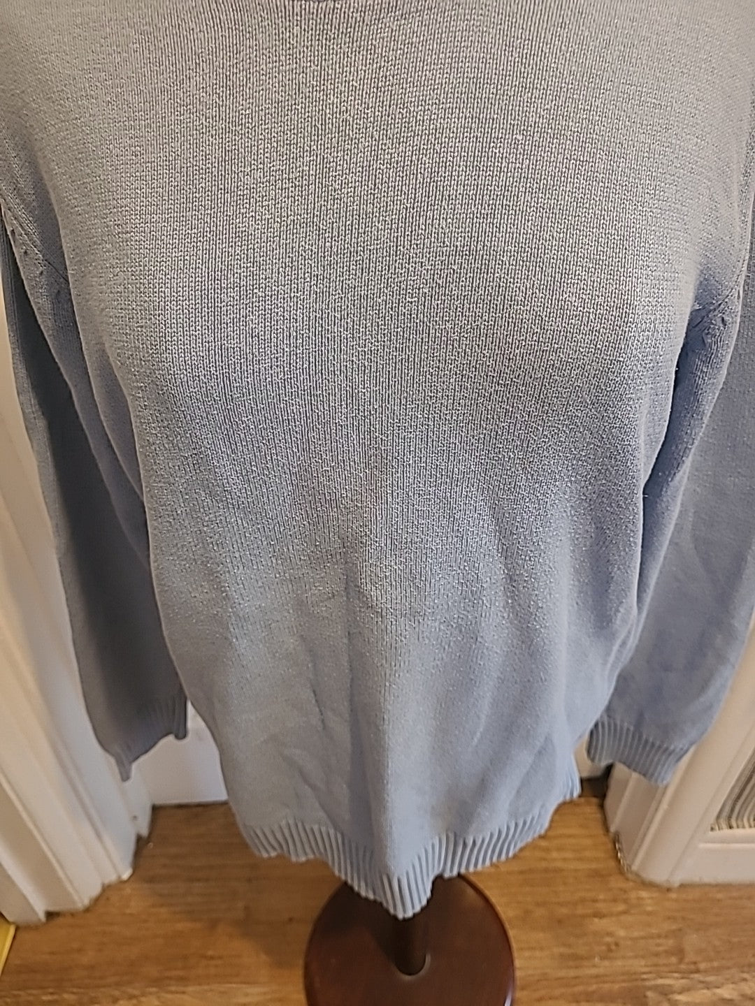 Mens Pale Blue Jumper Maine Size Med