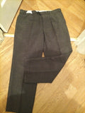 Mens EWM Size 38x31 Grey Smart Trousers