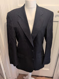 St Micheal 40M Navy Pinstripe Suit Jacket
