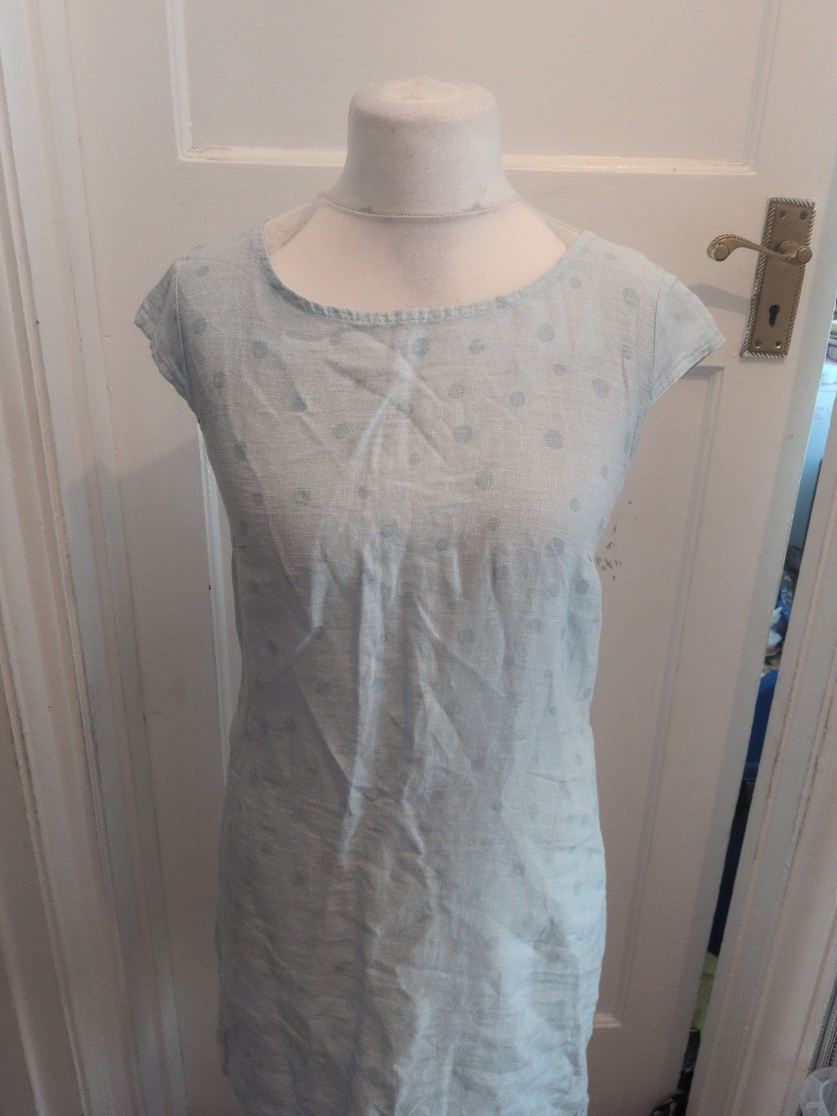 D.e.c.k 3 Blue Spot Sleeveless Dress