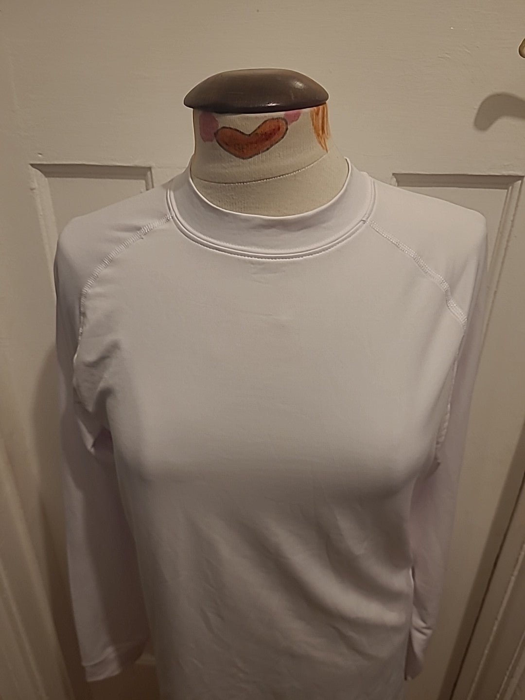 Mens Crane Size Small White Long Sleeved Under Armour