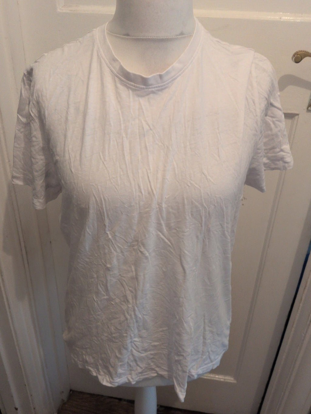 Primark Medium Regular Fit White Short Sleeve T-shirt