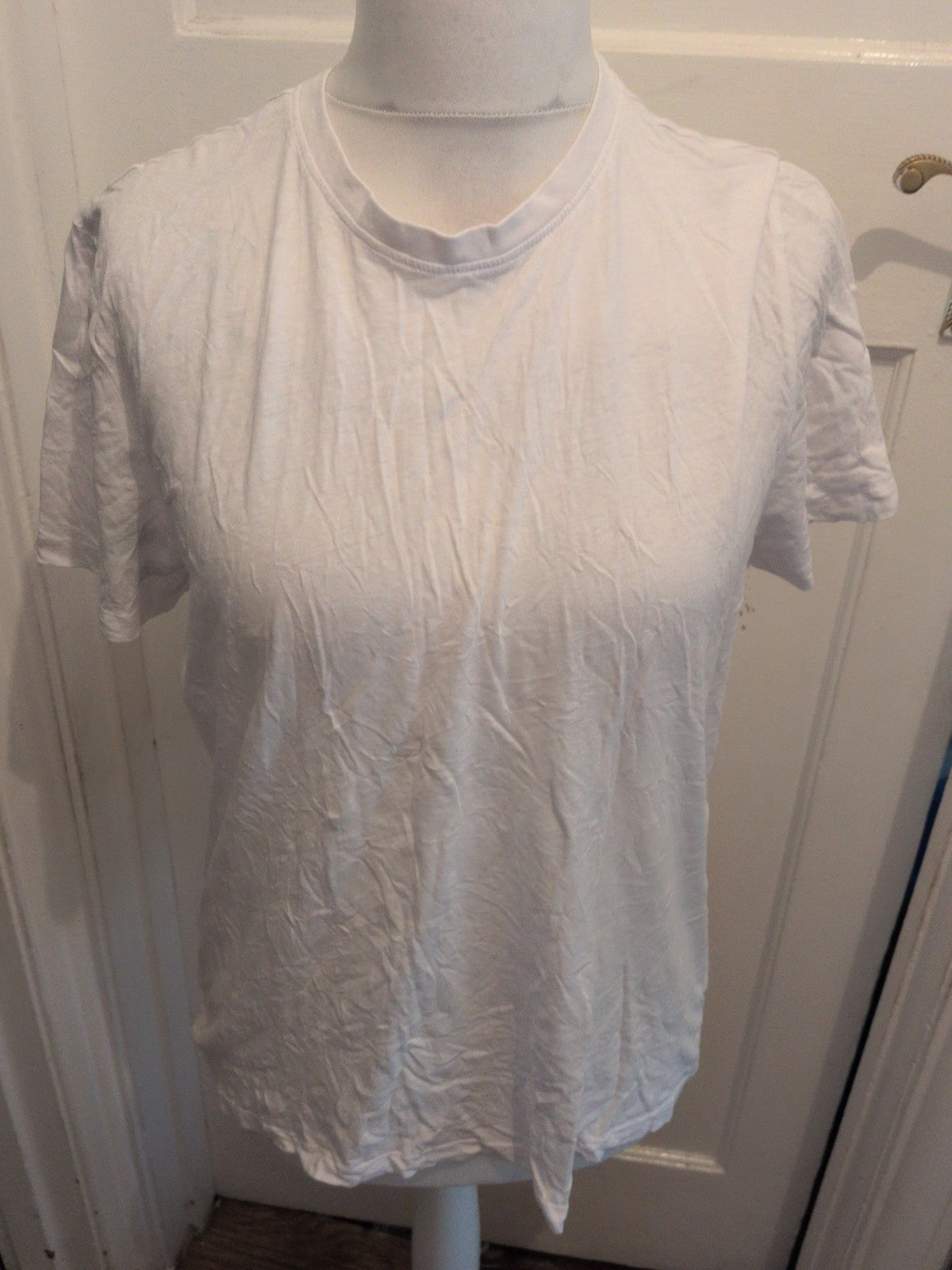 Primark Medium Regular Fit White Short Sleeve T-shirt