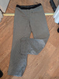 M&S 12 Straight Leg Black Check Trousers
