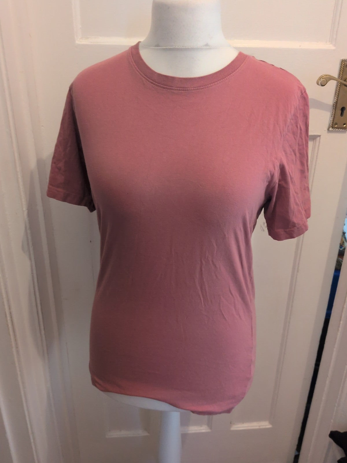 Next M Slim Fit Pink Short Sleeve T-shirt