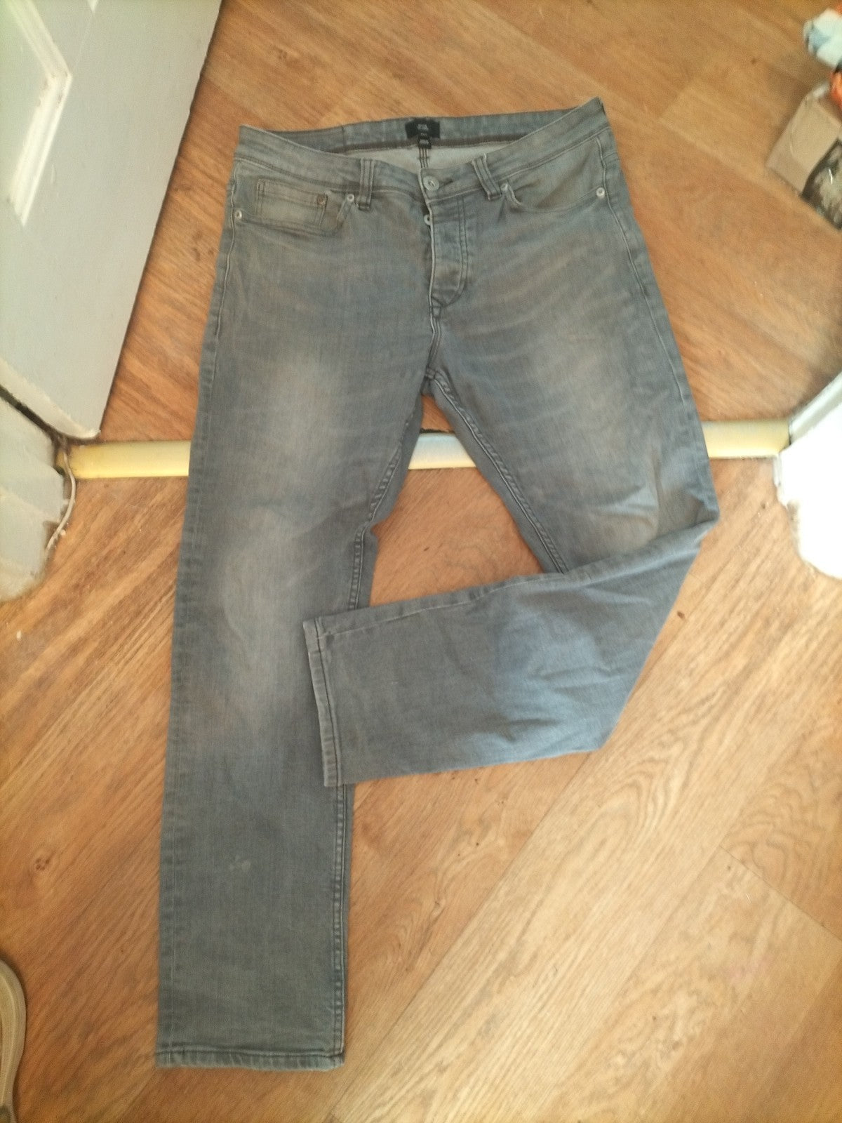 River Island 32s Grey Jeans