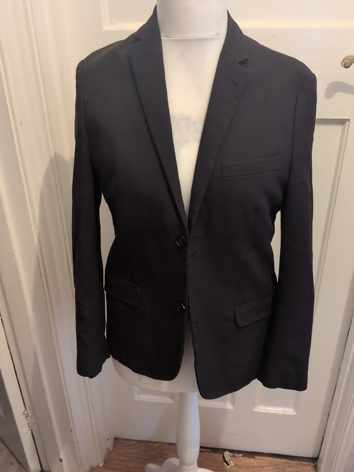 H&M EU 48 Black Blazer