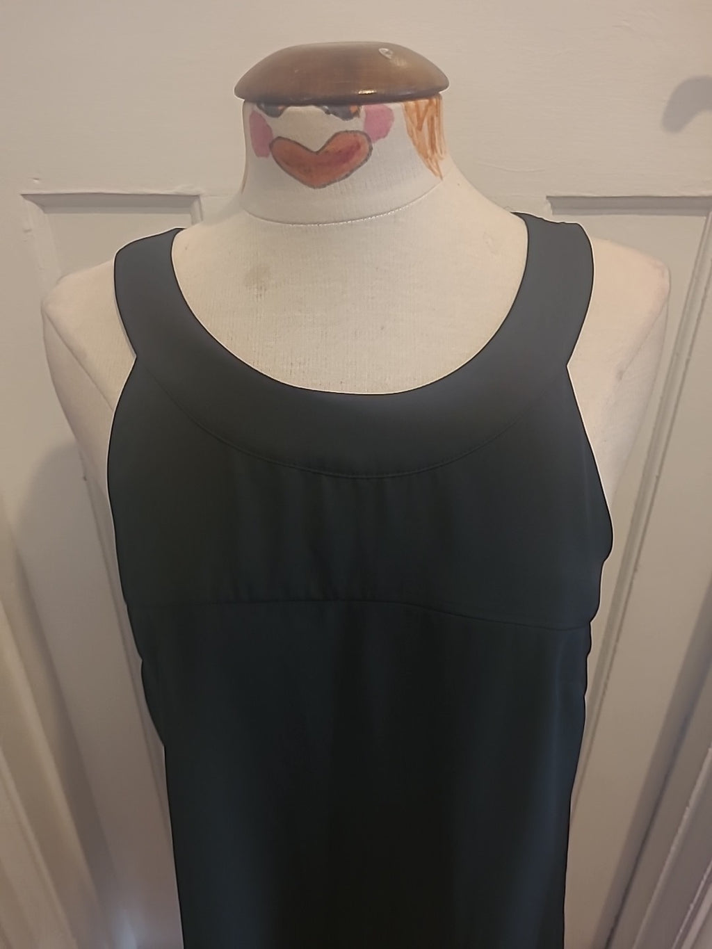 Ladies H&M Size 14 Black Sleeveless Dress