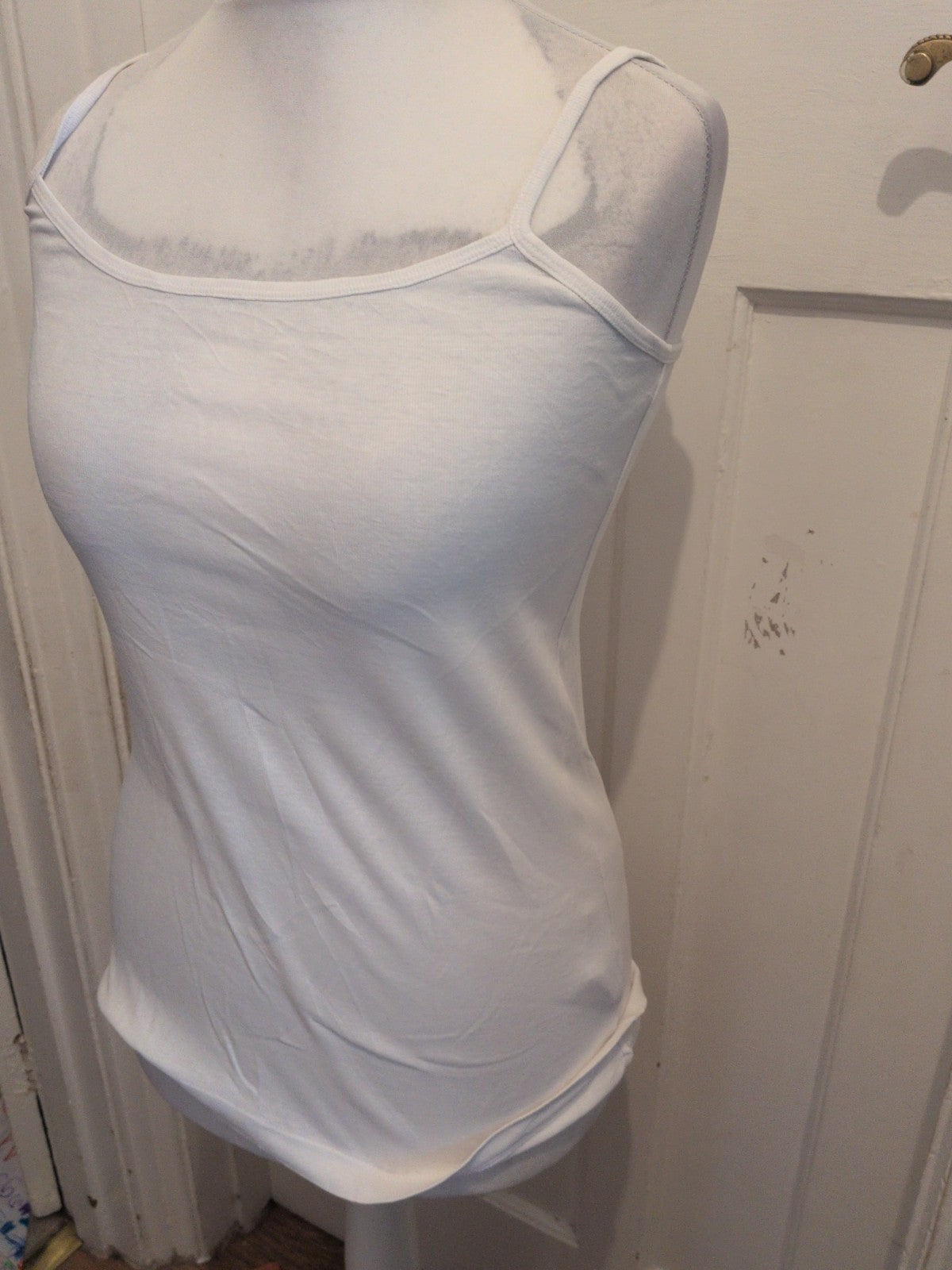 Capsule 12 White Sleeveless T-shirt Cami