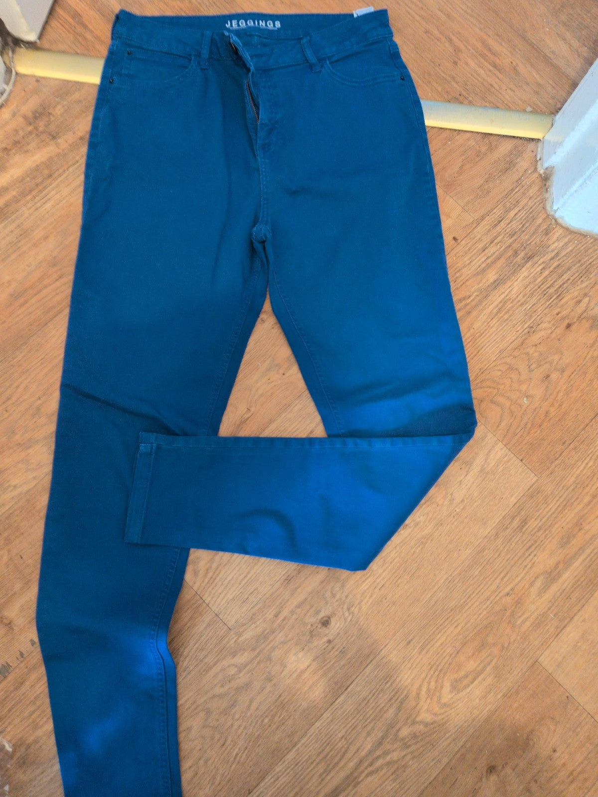 Marks And Spencer 14 Long Deep Blue Jegging