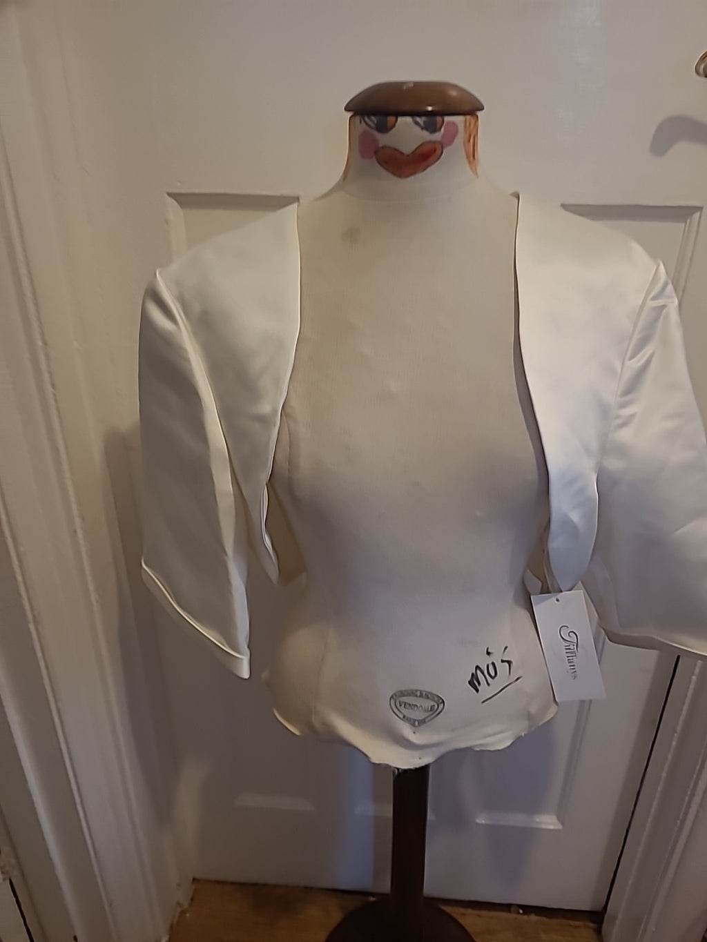 Brand New Ladies Tiffany's Size 24 White Jacket £39.99 Price Marked