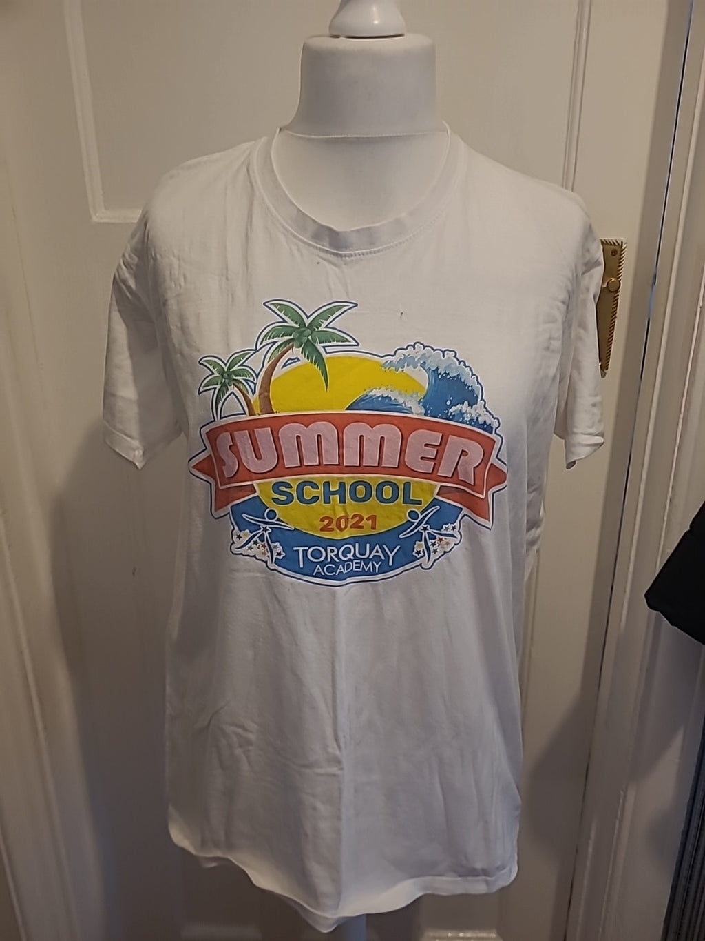 Ladies Sols Size XL White Torquay Acadamy Tshirt