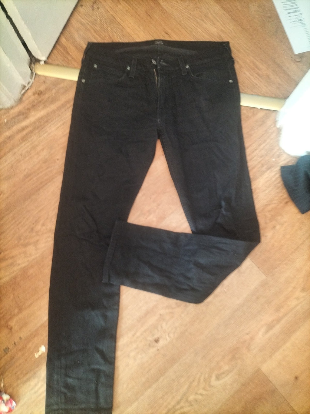 Lee 34/32 Black Slim Jeans