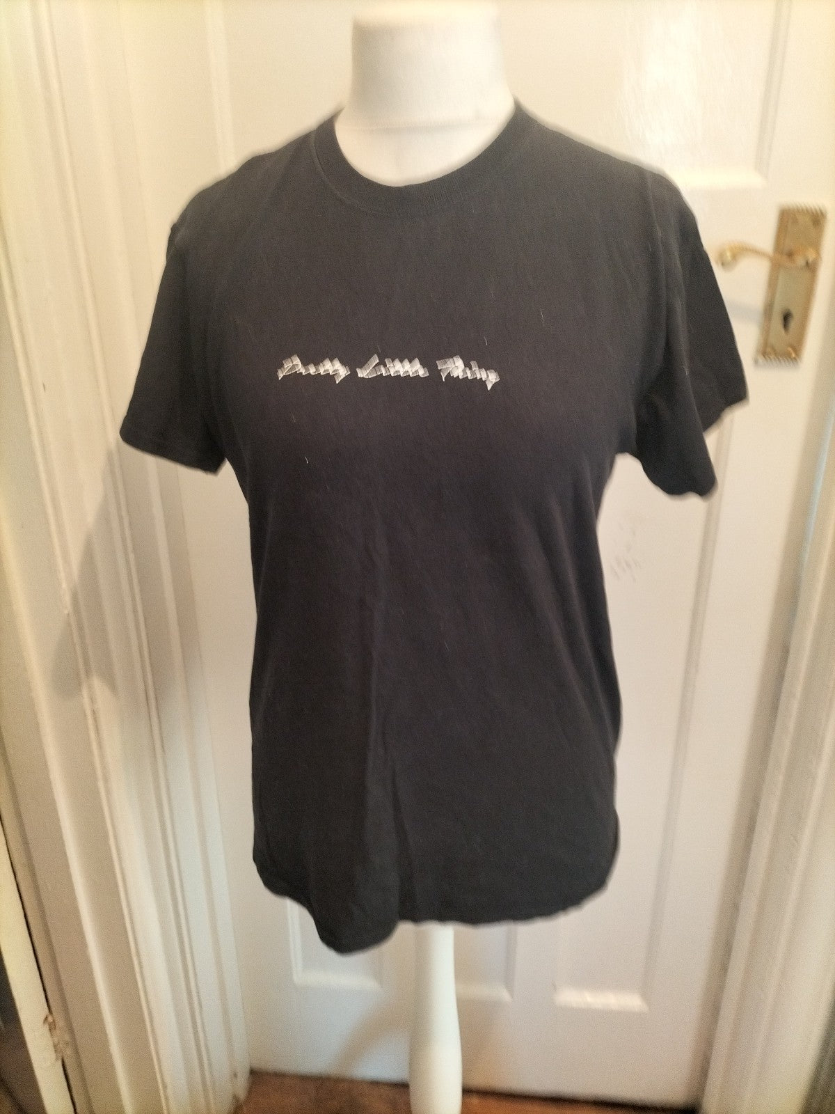 Mens PLT Size Small Black Short Sleeved Print Tshirt