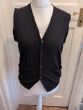 Peter Werth Medium Black V Neck Cardigan
