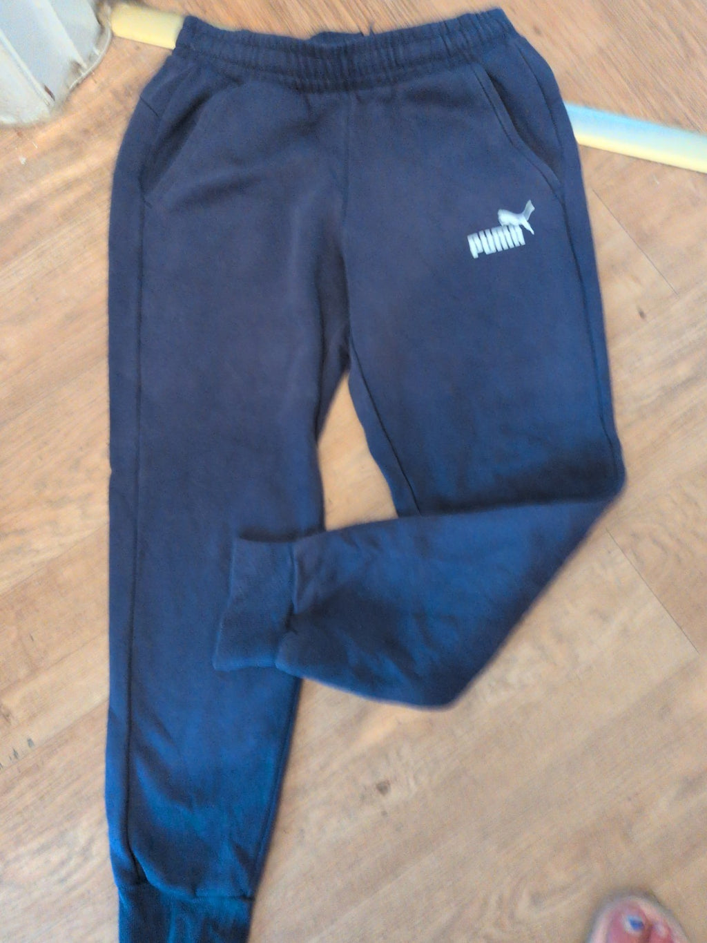Puma Small Navy Elasticated Jogger