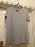 Mens Brave Soul Size Small Grey T Shirt