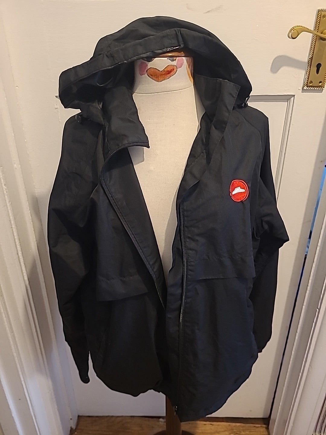 Mens Jeremy Street Size Medium Black Mesh Lined Jacket