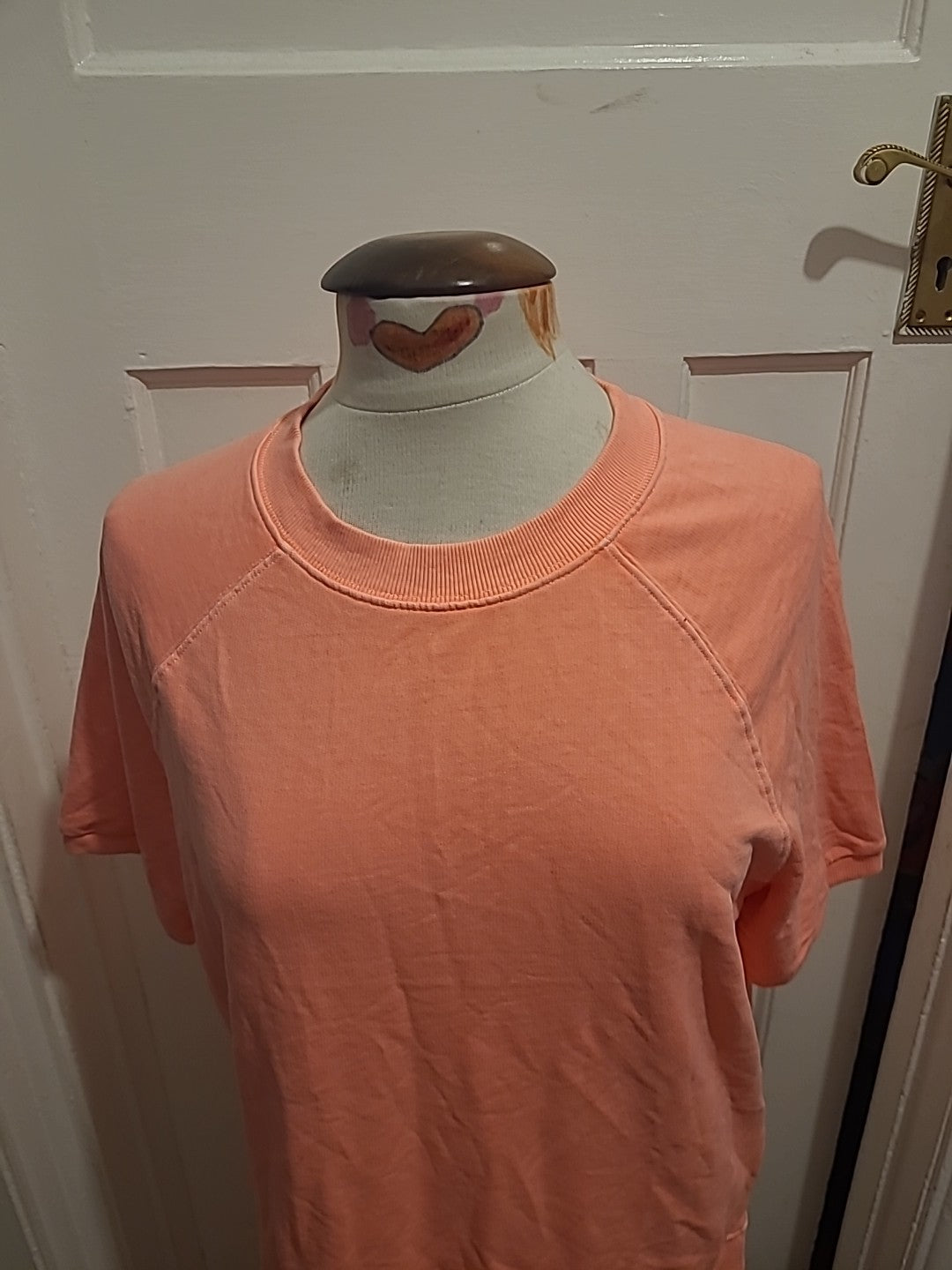 Ladies Papaya Size Medium Coral Short Sleeved Tshirt