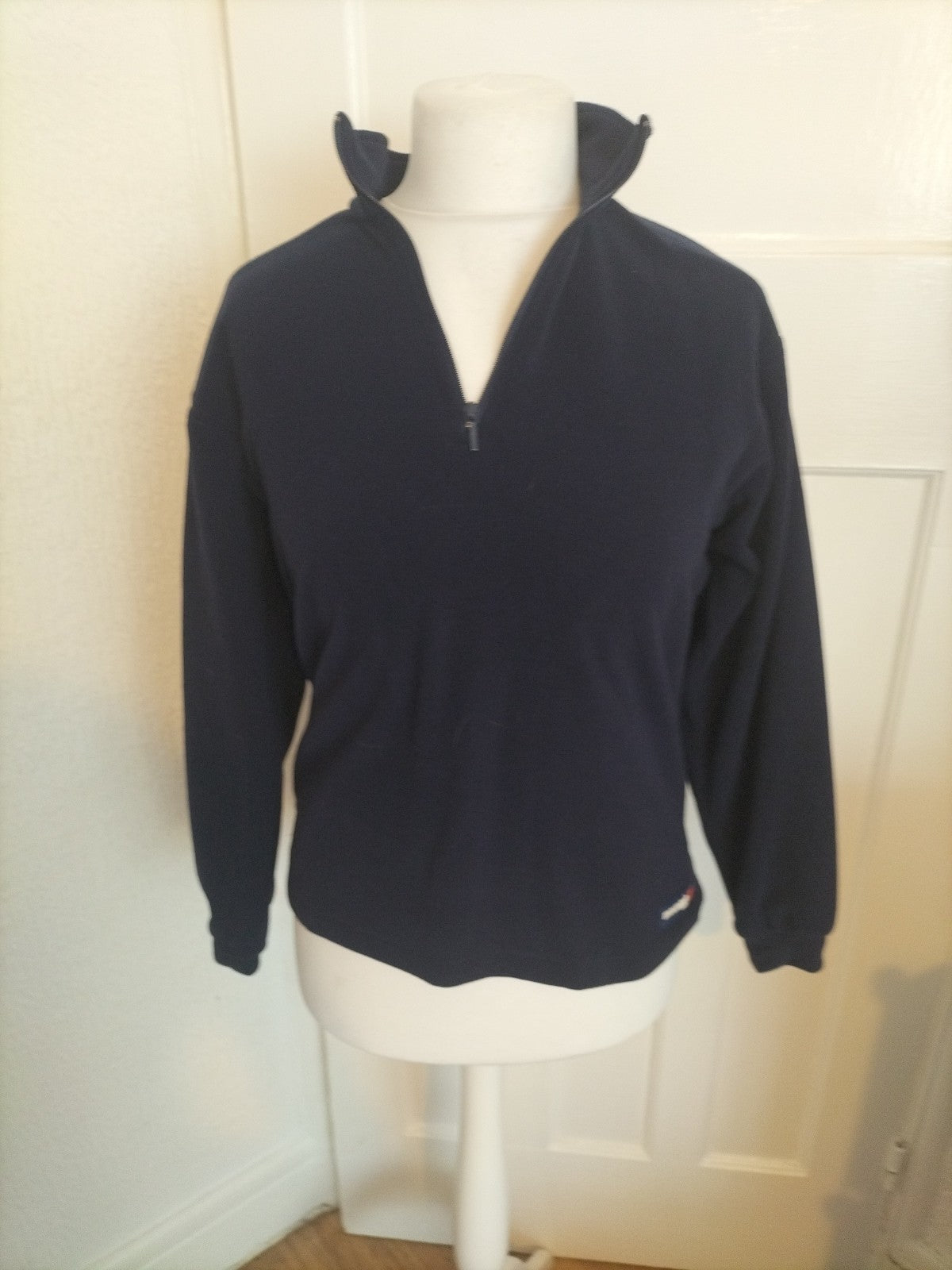 Mens Mountain Range Black Long Sleeve Jumper